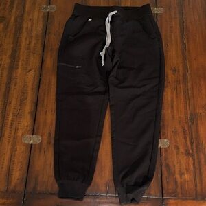 Figs Men's Black Jogger Sweatpants